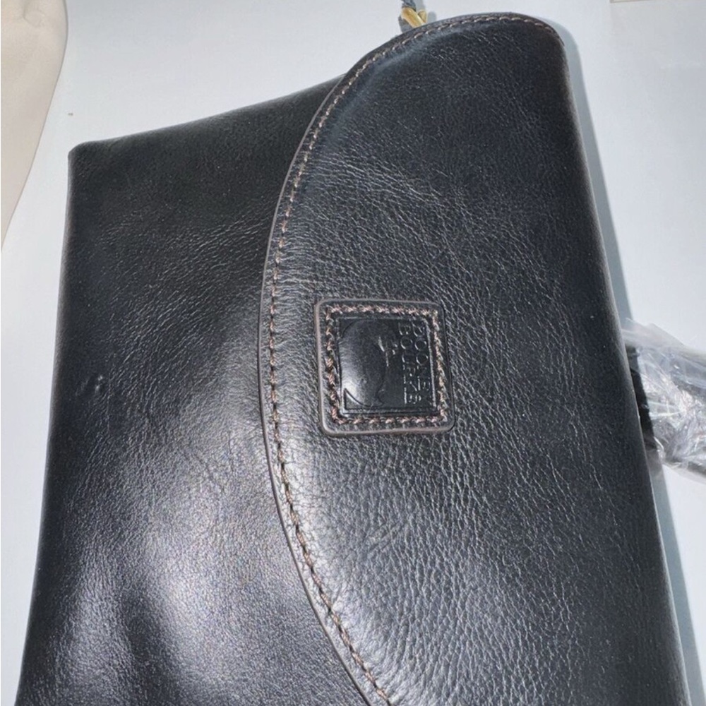 Dooney & Bourke Pebble Grain Crossbody Saddle Bag Shoulder Bag